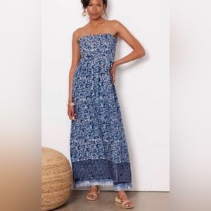 NWT Faherity Margarita dress Island Baltic XS EVEREVE